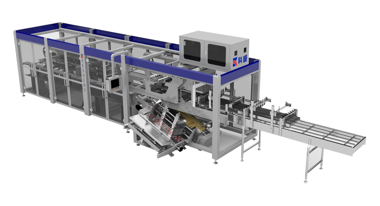 高速型一片式自動紙箱裹包機